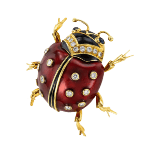 Beetle Brooch