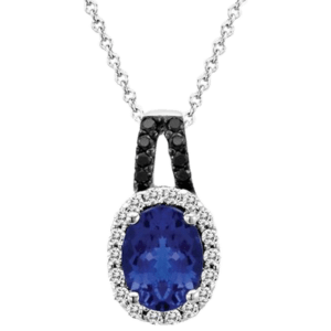 Blue-black pendant