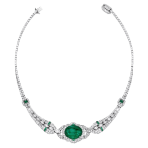 Emerald and Diamond Necklace