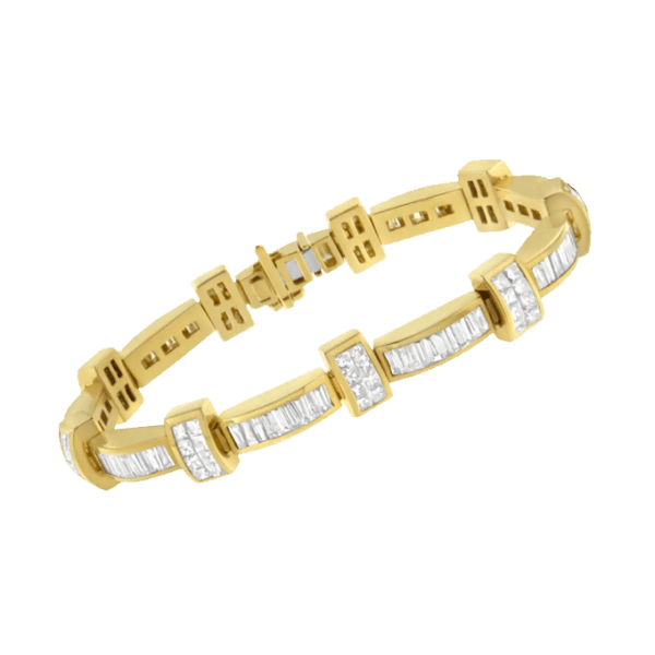 Gold Diamond Bracelet