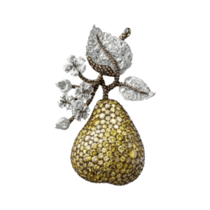 Pear Brooch