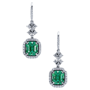 emerald earrings