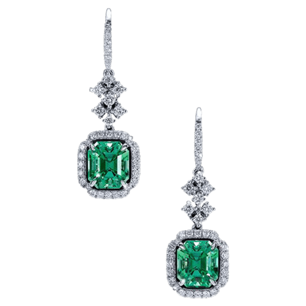 emerald earrings